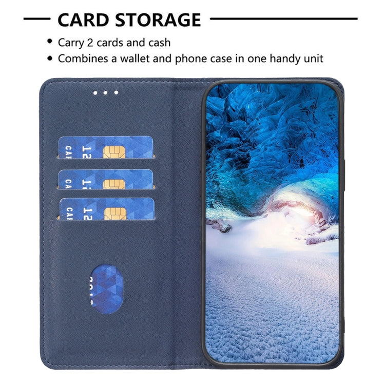 For Samsung Galaxy S25 Ultra 5G Magnetic Leather Phone Case(Blue)