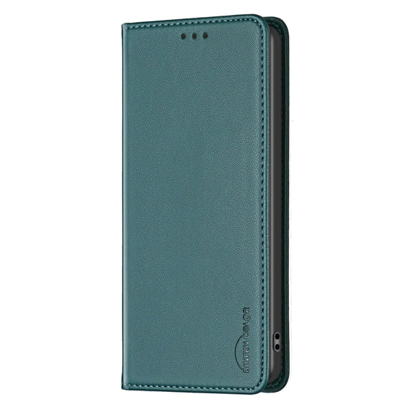 For Samsung Galaxy S25 Ultra 5G Magnetic Leather Phone Case(Green)
