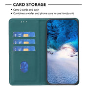 For Samsung Galaxy S25 Ultra 5G Magnetic Leather Phone Case(Green)