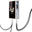 For Samsung Galaxy S25 Ultra 5G Electroplating Dual-side IMD Phone Case with Lanyard(Natural Growth) - Galaxy S25 Ultra 5G Cases by PMC TechLife | Online Shopping South Africa | PMC TechLife | Buy Now Pay Later Mobicred