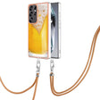 For Samsung Galaxy S25 Ultra 5G Electroplating Dual-side IMD Phone Case with Lanyard(Draft Beer) - free shipping - PMC TechLife - Order now!