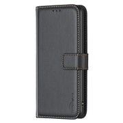 For Samsung Galaxy S25 Ultra 5G Magnetic Buckle Leather Phone Case(Black)