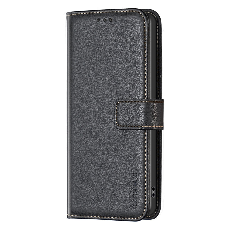 For Samsung Galaxy S25 Ultra 5G Magnetic Buckle Leather Phone Case(Black)