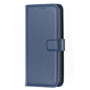 For Samsung Galaxy S25 Ultra 5G Magnetic Buckle Leather Phone Case(Blue)