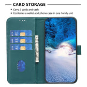 For Samsung Galaxy S25 Ultra 5G Magnetic Buckle Leather Phone Case(Green)