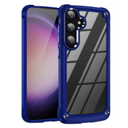 For Samsung Galaxy S25 5G TPU + PC Lens Protection Phone Case(Blue)