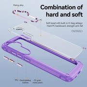 For Samsung Galaxy S25+ 5G TPU + PC Lens Protection Phone Case(Purple)