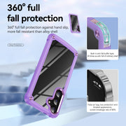 For Samsung Galaxy S25+ 5G TPU + PC Lens Protection Phone Case(Purple)