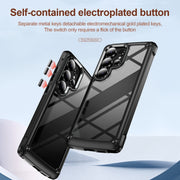 For Samsung Galaxy S25 Ultra 5G TPU + PC Lens Protection Phone Case(Black)