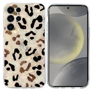 For Samsung Galaxy S25 Ultra 5G Colorful Painting Pattern TPU Phone Case(Leopard)
