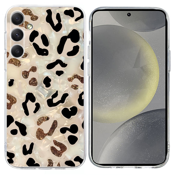For Samsung Galaxy S25+ 5G Colorful Painting Pattern TPU Phone Case(Leopard)