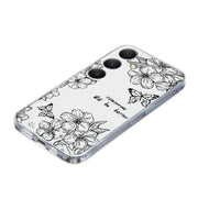 For Samsung Galaxy S25 5G Colorful Painting Pattern TPU Phone Case(Butterfly Flower)