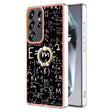 For Samsung Galaxy S25 Ultra 5G Electroplating Dual-side IMD Phone Case with Ring Holder(Equation) - Galaxy S25 Ultra 5G Cases by PMC TechLife | Online Shopping South Africa | PMC TechLife | Buy Now Pay Later Mobicred