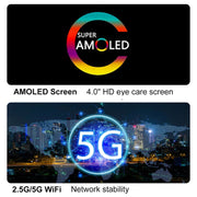 UNIWA MP009 4.0 inch IPS Screen Android 8.1 AI Smart Music Player Mini Tablet PC 2GB+16GB(Black)