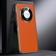For Honor X60 Genuine Leather PC Phone Case(Orange) - Honor Cases by PMC TechLife | Online Shopping South Africa | PMC TechLife | Buy Now Pay Later Mobicred