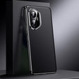 For Honor 300 Genuine Leather PC Phone Case(Black) - Honor Cases by PMC TechLife | Online Shopping South Africa | PMC TechLife | Buy Now Pay Later Mobicred