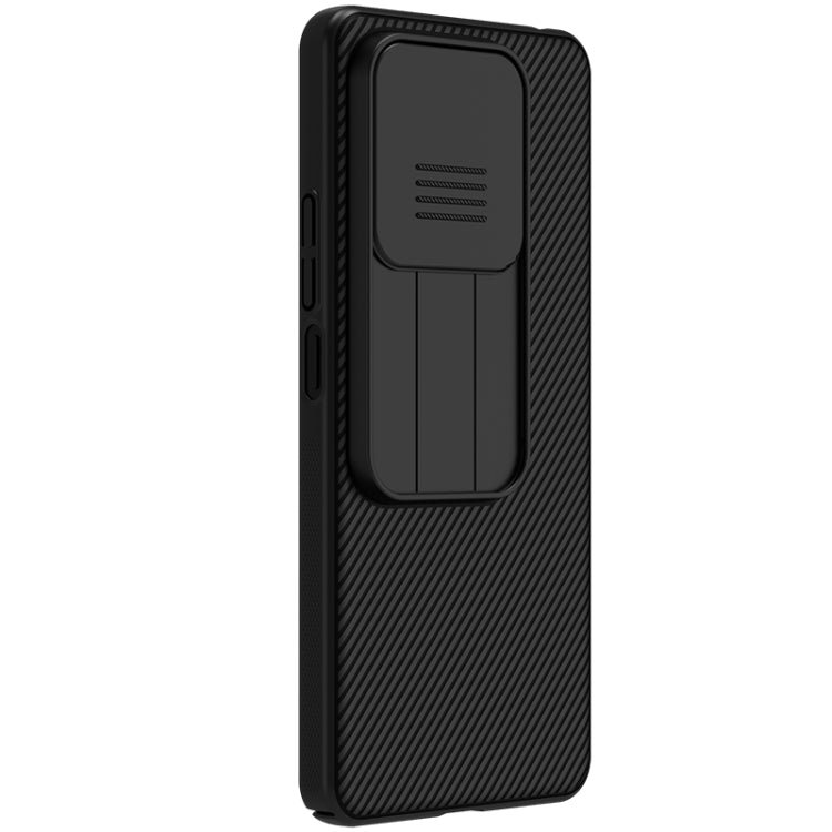 For Redmi Note 14 5G NILLKIN Black Mirror Series Camshield PC Phone Case(Black)