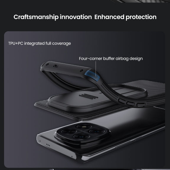 For Redmi Note 14 Pro+ 5G NILLKIN CamShield Pro PC Phone Case(Black)