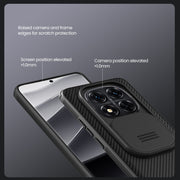 For Redmi Note 14 Pro+ 5G NILLKIN CamShield Pro PC Phone Case(Black)