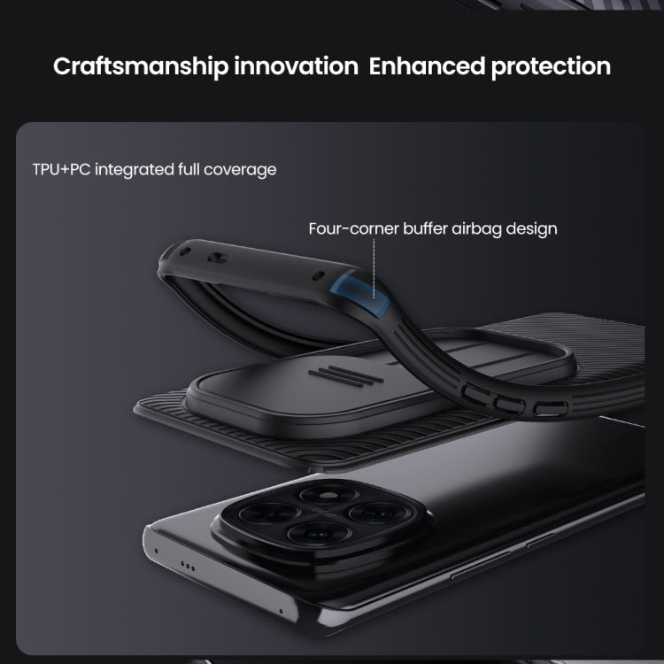 For Redmi Note 14 Pro 5G NILLKIN CamShield Pro PC Phone Case(Blue)
