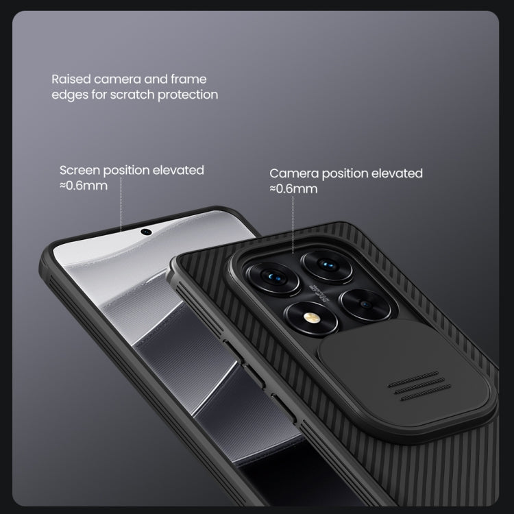 For Redmi Note 14 Pro 5G NILLKIN CamShield Pro PC Phone Case(Black)