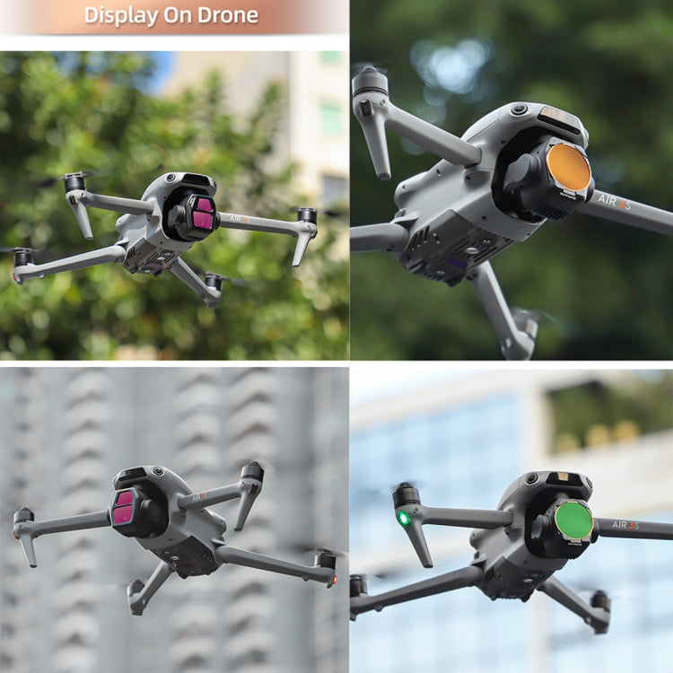 For DJI Air 3S Sunnylife Camera Lens Filter, Filter:ND32