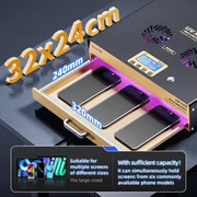 Qianli UVX24 16 inch Powerful Integrated UV Curing Lamp Box, Plug:US Plug