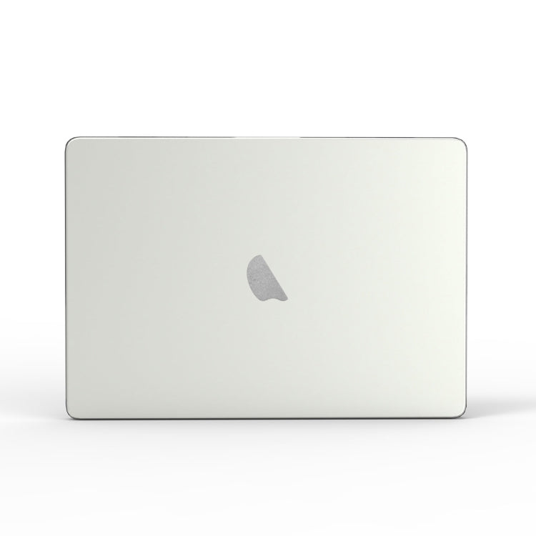 For MacBook Pro 14.2 inch 2024 Crystalline Matte Hardshell Laptop Protective Case(Transparent)