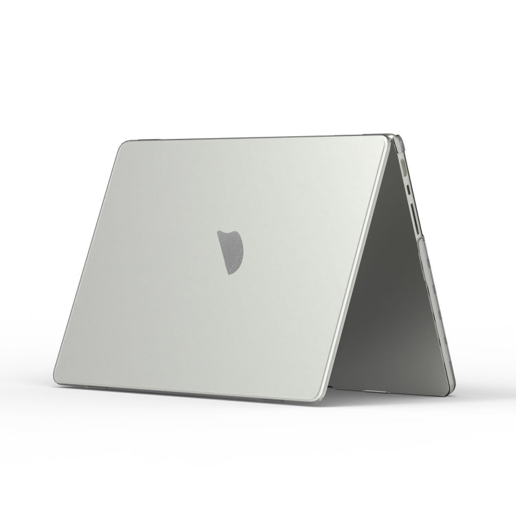 For MacBook Pro 14.2 inch 2024 Crystalline Matte Hardshell Laptop Protective Case(Transparent)