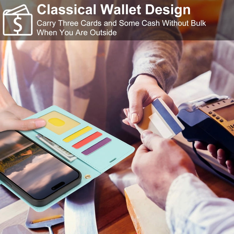 For Samsung Galaxy S25 Ultra 5G Peony Flowers Imprint Leather Phone Case(Sky Blue)