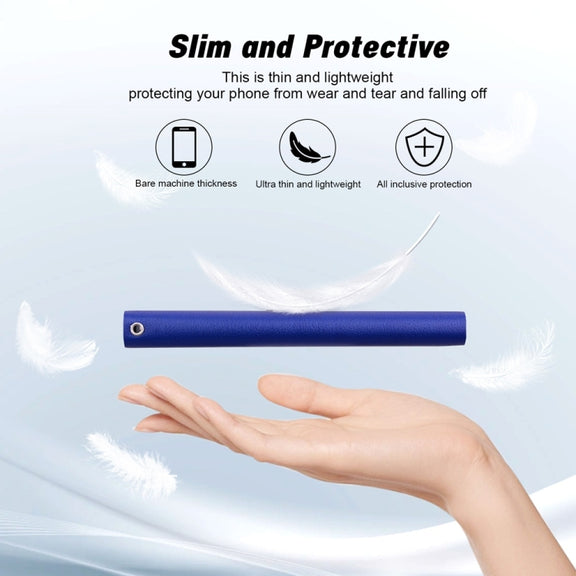 For Samsung Galaxy S25 Ultra 5G Ultra-thin Voltage Magnetic Buckle Leather Phone Case(Blue)