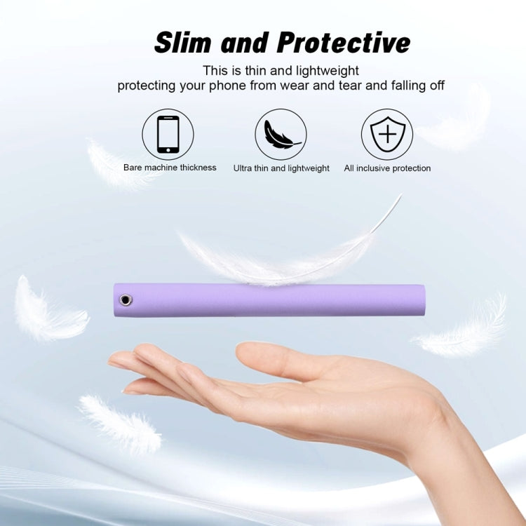 For Samsung Galaxy S25+ 5G Ultra-thin Voltage Magnetic Buckle Leather Phone Case(Purple)