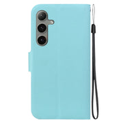 For Samsung Galaxy S25+ 5G Ultra-thin Voltage Magnetic Buckle Leather Phone Case(Green)