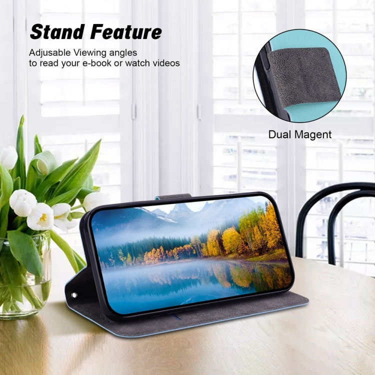 For Samsung Galaxy S25+ 5G Ultra-thin Voltage Magnetic Buckle Leather Phone Case(Green)
