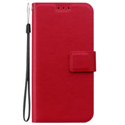 For Samsung Galaxy S25 5G Ultra-thin Voltage Magnetic Buckle Leather Phone Case(Red)