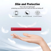 For Samsung Galaxy S25 5G Ultra-thin Voltage Magnetic Buckle Leather Phone Case(Red)