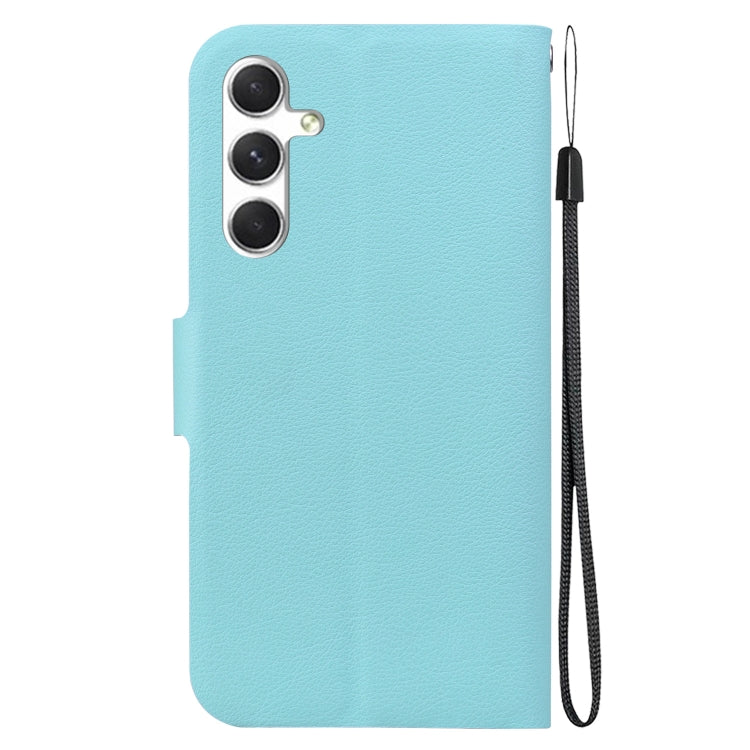 For Samsung Galaxy S25 5G Ultra-thin Voltage Magnetic Buckle Leather Phone Case(Green)