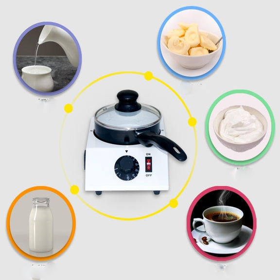 Chocolate Melting Machine With Adjustable Thermostat Melting Wax Machine, Size:29x22x19cm(AU Plug)