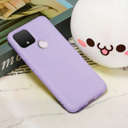 For Google Pixel 5 Pure Color Liquid Silicone Shockproof Full Coverage Case(Purple)