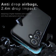 For Samsung Galaxy S25+ 5G Armor Precise Hole PC Hybrid TPU Phone Case(Transparent)