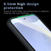 For Samsung Galaxy S25+ 5G Armor Precise Hole PC Hybrid TPU Phone Case(Transparent)
