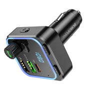Borofone BC53 Highway PD20W & QC3.0 Car Bluetooth FM Transmitter(Black)