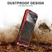 For iPhone 16 Pro Max R-JUST Life Water-resistant Dustproof Shockproof Phone Case(Red)