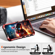 For iPhone 16 Pro Max R-JUST Life Water-resistant Dustproof Shockproof Phone Case(Red)