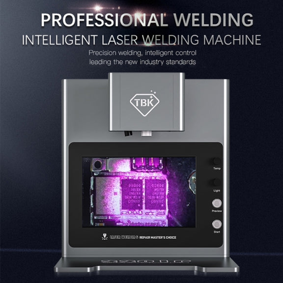 TBK 2205 Smart Infrared Laser Thermostatic Welding Machine with HD Camera, Plug:EU Plug(External LCD)