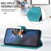 For Samsung Galaxy S25 Ultra 5G Triangle Solid Color Leather Phone Case(Green)