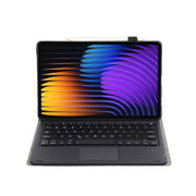 For Xiaomi Pad 7 / 7 Pro 11.2 inch A0N13-A Ultra-thin Detachable Bluetooth Keyboard Leather Tablet Case with Touchpad(Black)