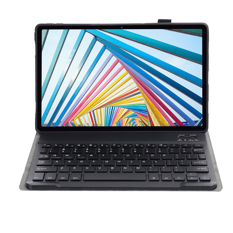 For Xiaomi Redmi Pad 10.61 A0N6 Ultra-thin Bluetooth Keyboard Leather Tablet Case(Black)