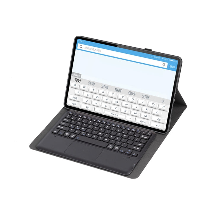 For Xiaomi Pad 6 Max 14 A0N8-A Ultra-thin Detachable Bluetooth Keyboard Leather Tablet Case with Touchpad(Black)