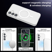 For Samsung Galaxy S25 5G Terminator MagSafe Magnetic Phone Case(Transparent)